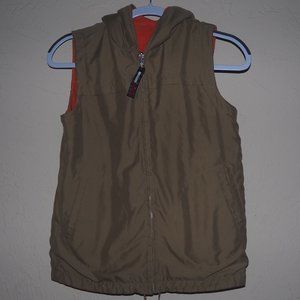 Reversible vest hunters orange fleece so warm